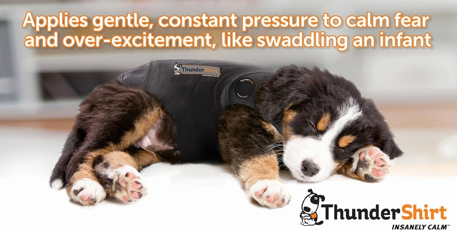 ThunderShirt for Dogs, Large, Camo Polo - Dog Anxiety Vest