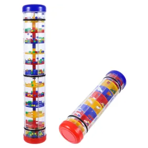 Toyvian Baby Toys Musical Toys Musical Toys 2pcs Rainmaker Rattle Preschool Educational Toys Rainmaker Toy for Rainmaker Rattle Toy Toy, Rattle Rainmaker Baby Educational Toys Puzzle Toys Kids Toys