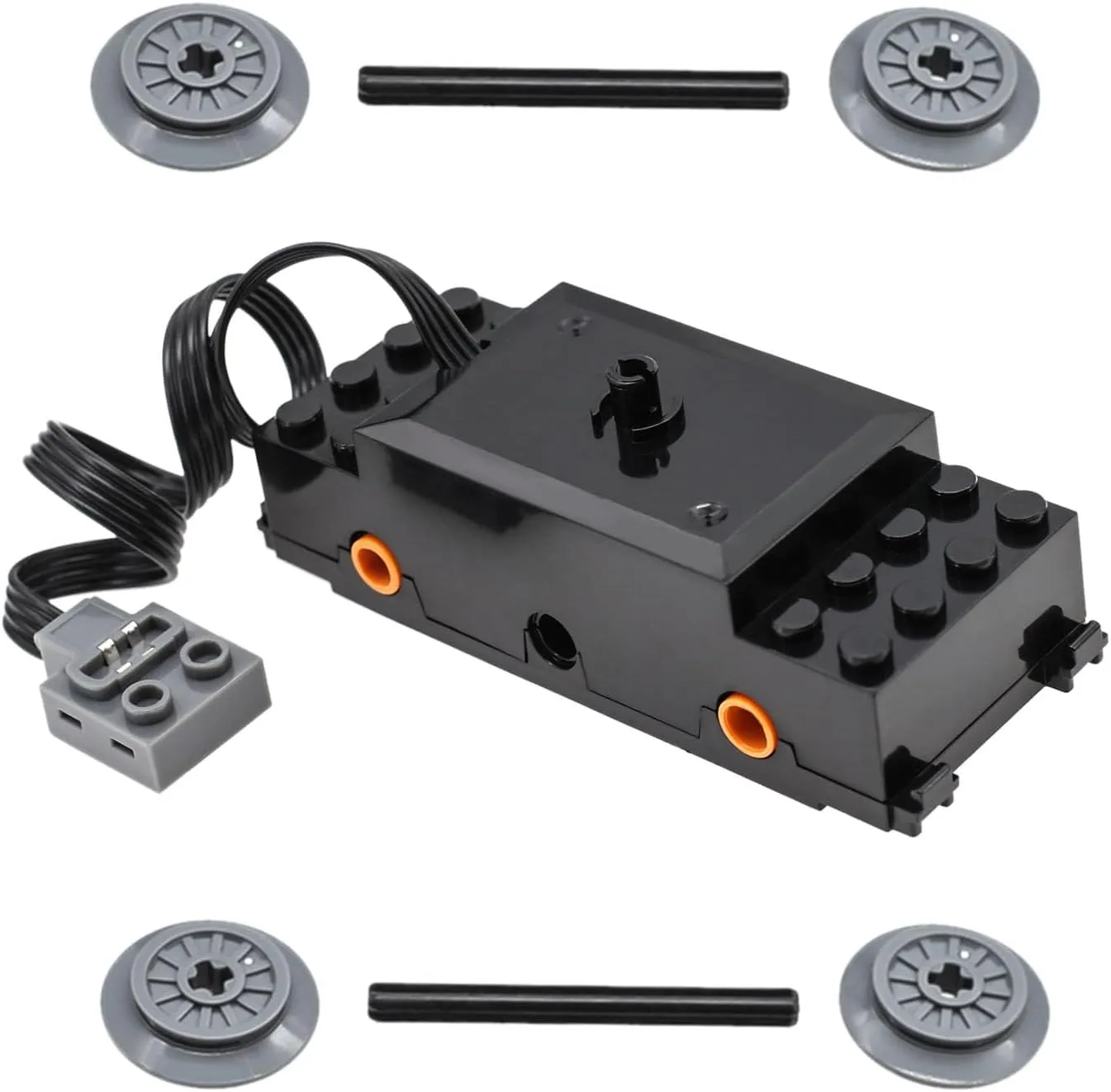 Train-Motor Power-Function Technical-Set Compatible with Major Brand Technic-Parts