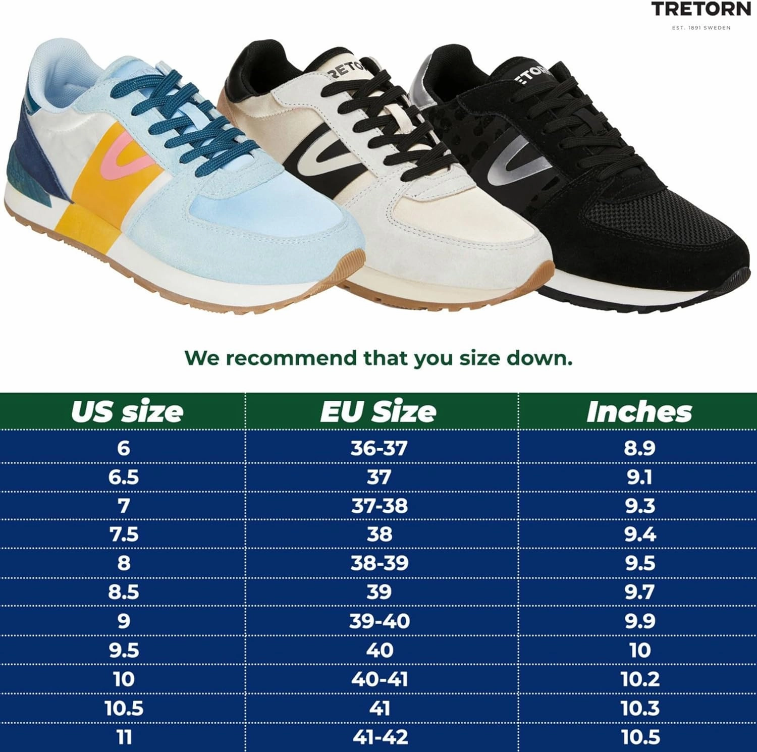 TRETORN Women's Loyola Lace Up Sneakers