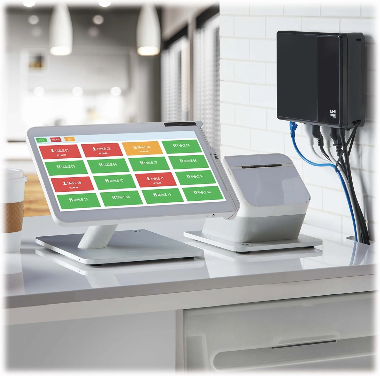 Tripp Lite Cloud-Connected 600VA UPS Battery Backup and Surge Protector, Remote Management & Monitoring, 300W, 4 Outlets, Computer UPS, Wall Mount Option, 5ft Cord, 3-Year Warranty (BC600RNC)
