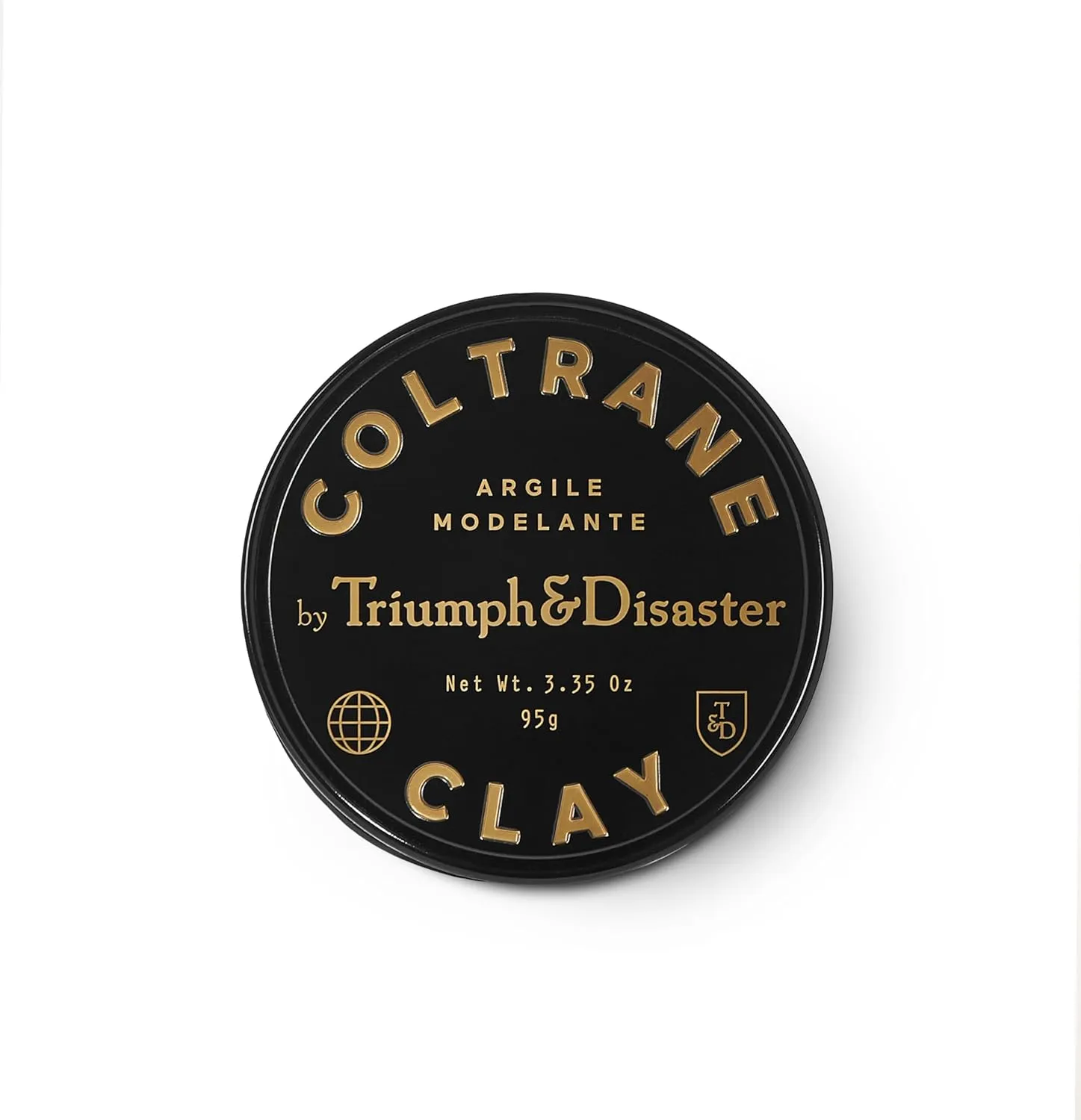 TRIUMPH & DISASTER | Coltrane Clay Hair Pomade | Medium Hold for Fine to Thick Hair - Matte Finish for Men, 95g
