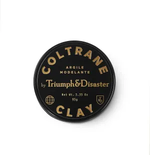 TRIUMPH & DISASTER | Coltrane Clay Hair Pomade | Medium Hold for Fine to Thick Hair - Matte Finish for Men, 95g