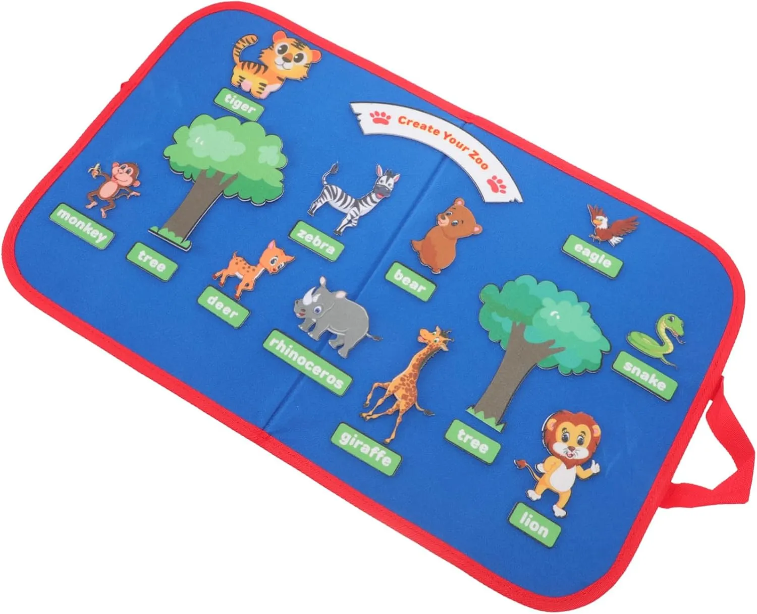 Unomor Interactive Toddler Felt and Girls Storytelling Board for Early Education