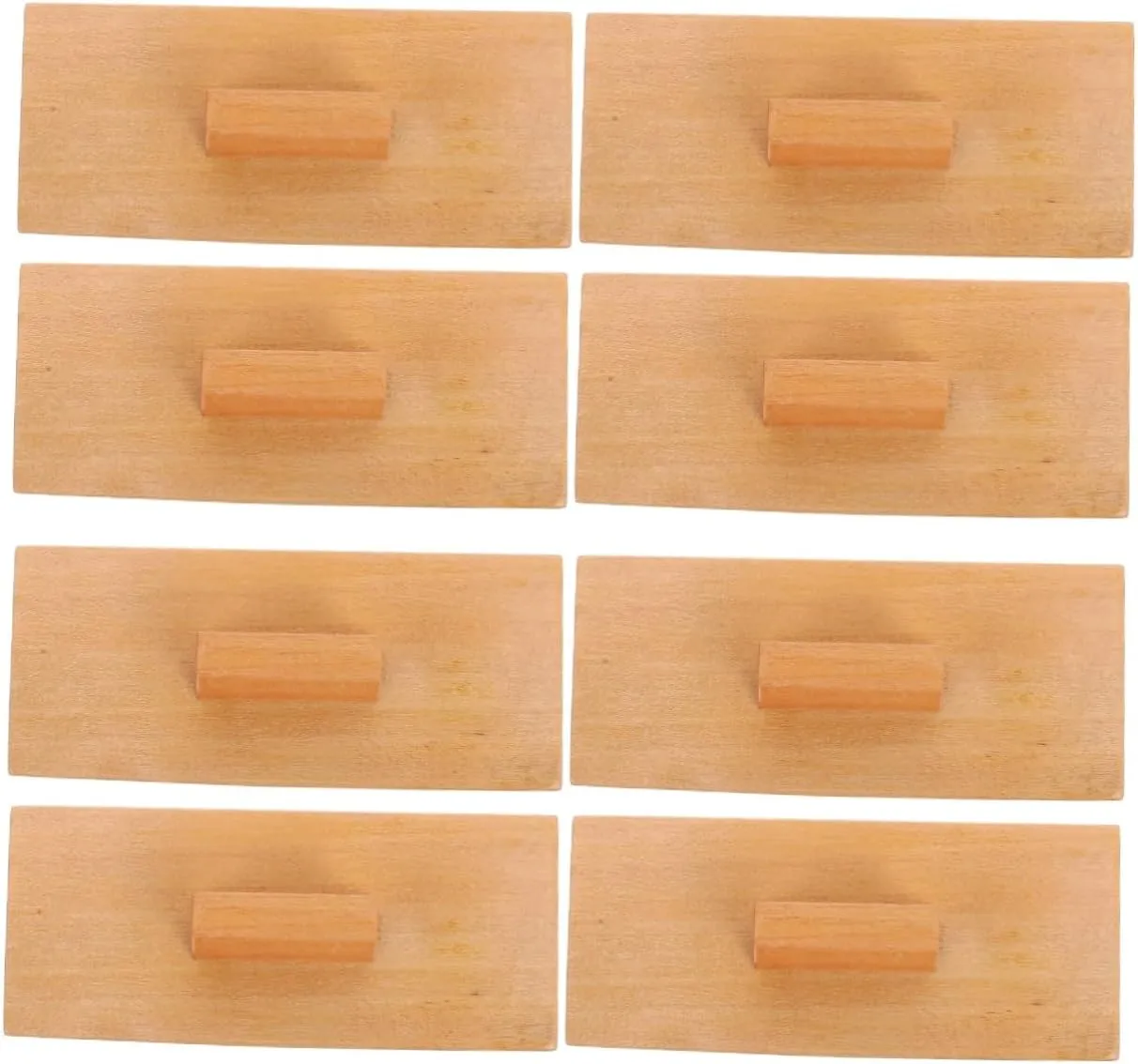 VICASKY 4 Pairs Baby Sand Block Musical Educational Toy Wooden Percussion Instrument Sand Block for Boys and Girls Fine Texture