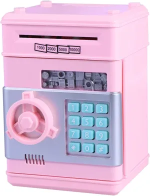 VOSAREA Children Toys Kids Musical Toys Piggy Banks for Kids Children Money Bank kidcraft playset Kid Piggy Bank Toys for Kids Toy for Kids Childrens Toys Kids playset Cartoon Cash Box
