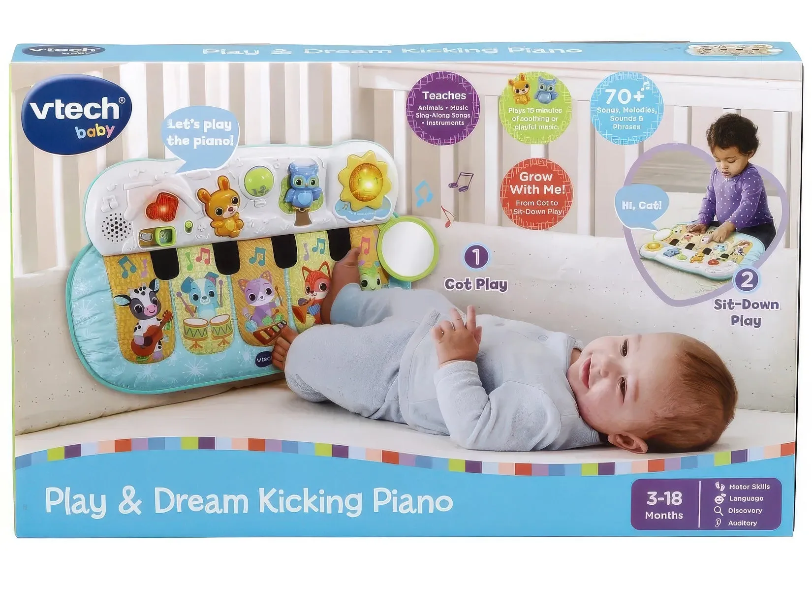 VTech Play & Dream Kicking Piano