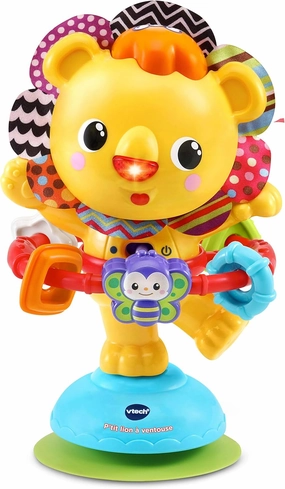 VTech - Hula Hoop, Little Lion with Suction Cup, Suction Rattle, Table and Highchair, Musical and Sensory Learning Toy, Baby Gift from 6 Months