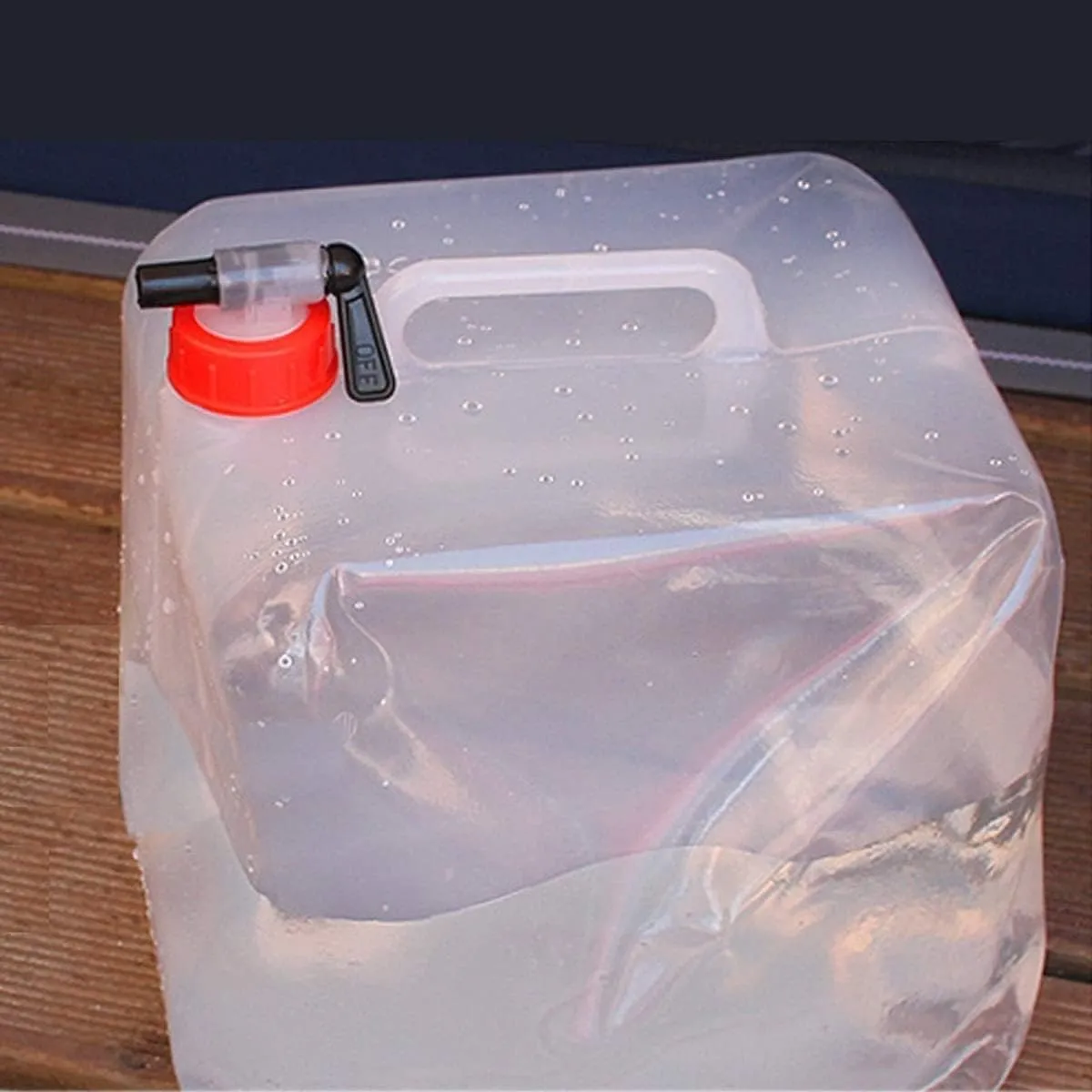 Water Container,Camping Water containers, Water Container Camping Folding Drinking Water Storage Container Collapsible Water Bag Pouch Car Water Tank Beverage Bucket for Hiking Picnic BBQ (Size : 15L