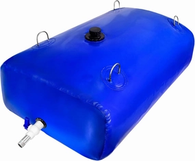 Water Bladder 240L Collapsible Camping Water Container Waterproof Sun-Resistant Large Water Bag with Metal Pull Ring for Agricultural Fire-Fighting