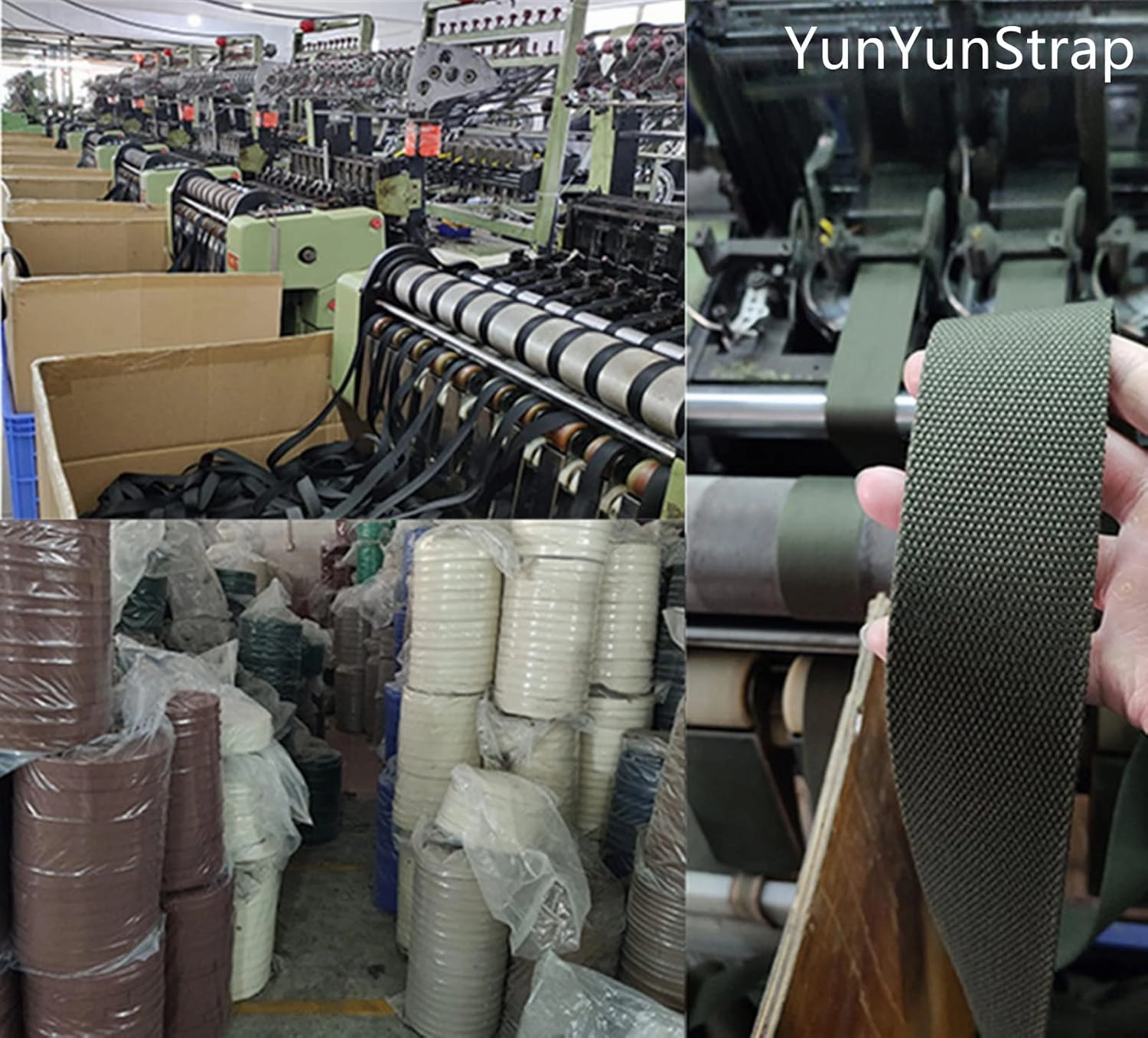 Webbing Strap, Upholstery Cotton Webbing for Bag Straps Rucksack Backpacks Luggage Cargo Strapping Belts, 10 Yards/lot