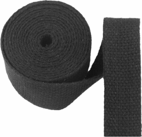 Webbing Strap, Upholstery Cotton Webbing for Bag Straps Rucksack Backpacks Luggage Cargo Strapping Belts, 10 Yards/lot