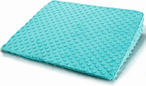 Wedge Pillow for Kids,Memory Foam for Back,Legs & Knees, Relaxation and Comfort, Soft and Breathable, Dot Texture Pillow for Reading Watching TV Gaming Sleeping, Fit for Sofa Floor Room