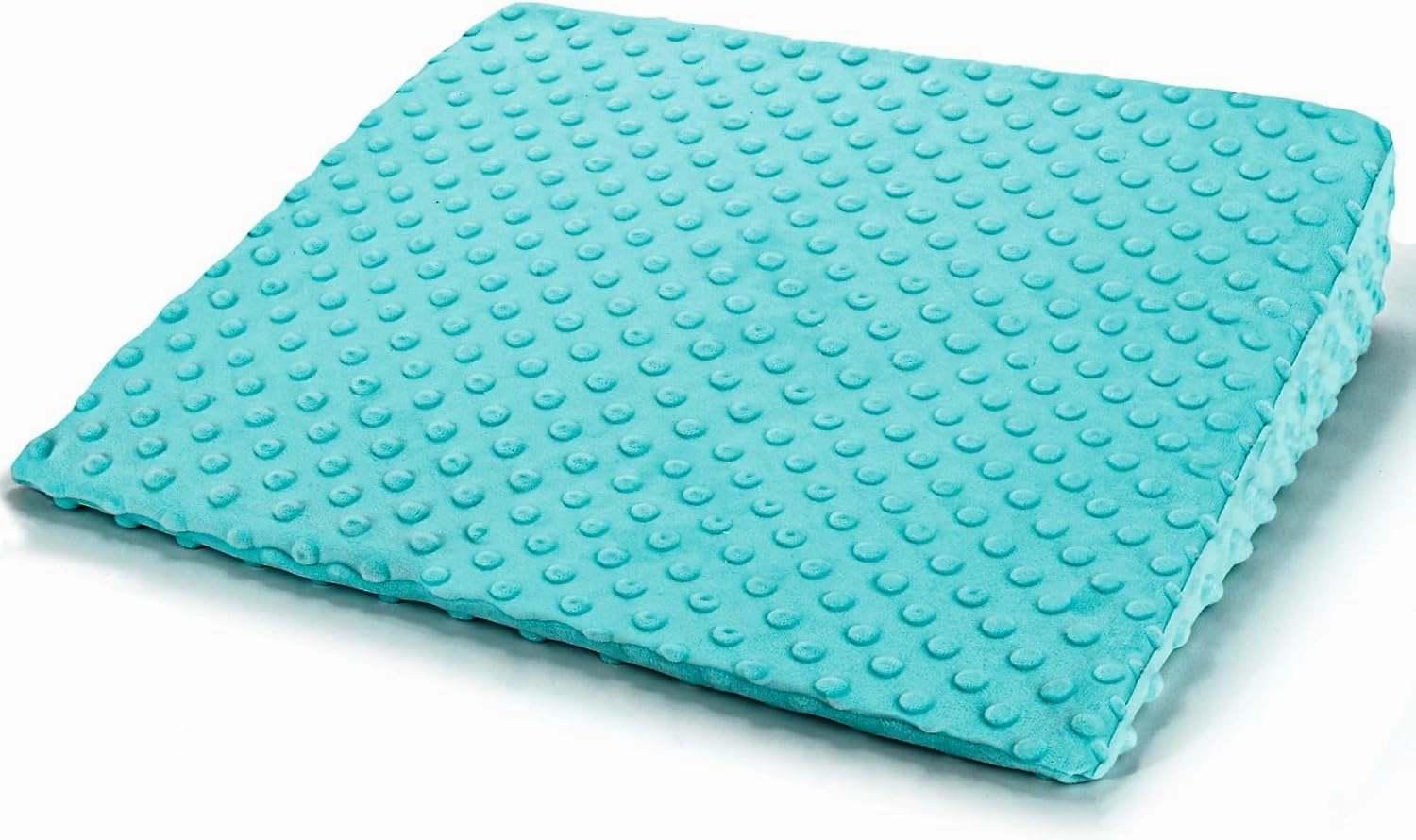 Wedge Pillow for Kids,Memory Foam for Back,Legs & Knees, Relaxation and Comfort, Soft and Breathable, Dot Texture Pillow for Reading Watching TV Gaming Sleeping, Fit for Sofa Floor Room