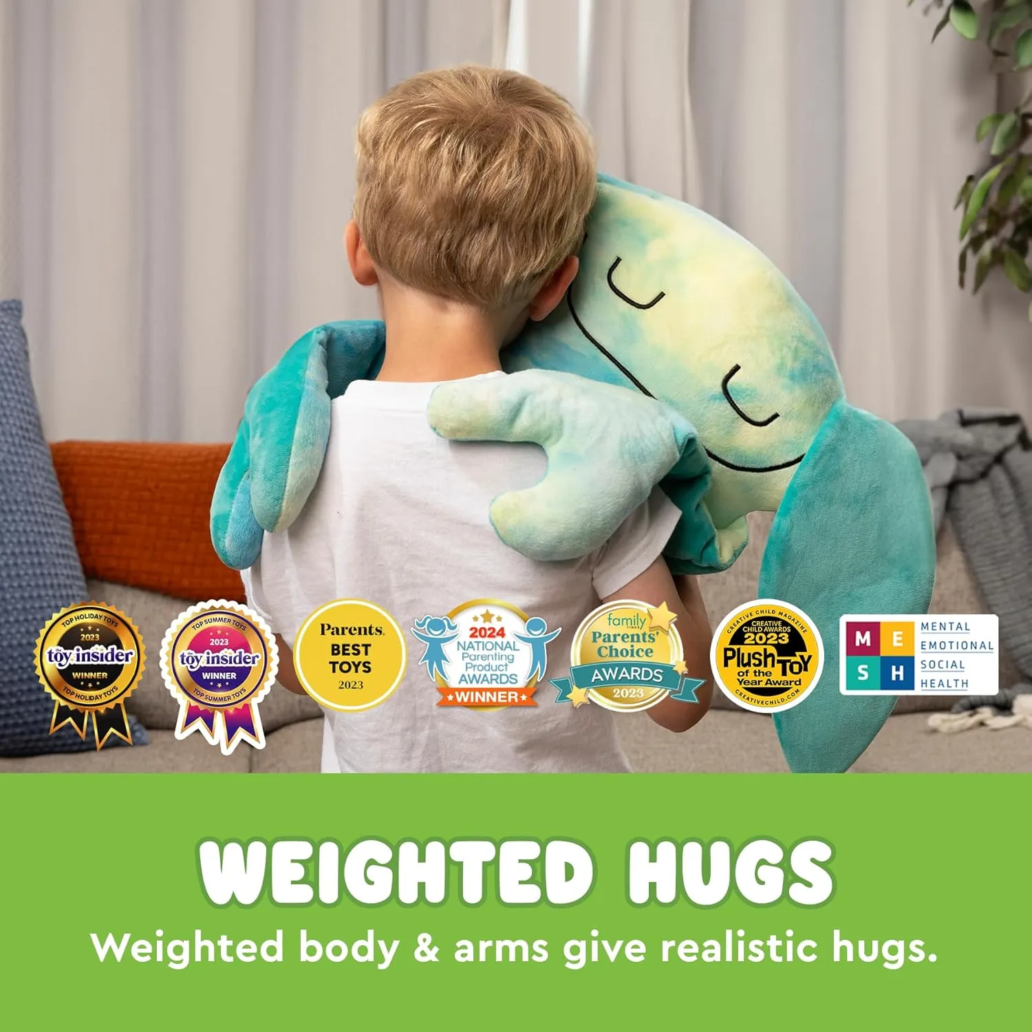 Weighted Plush Toy - Cute Cuddle Pal, Lucky