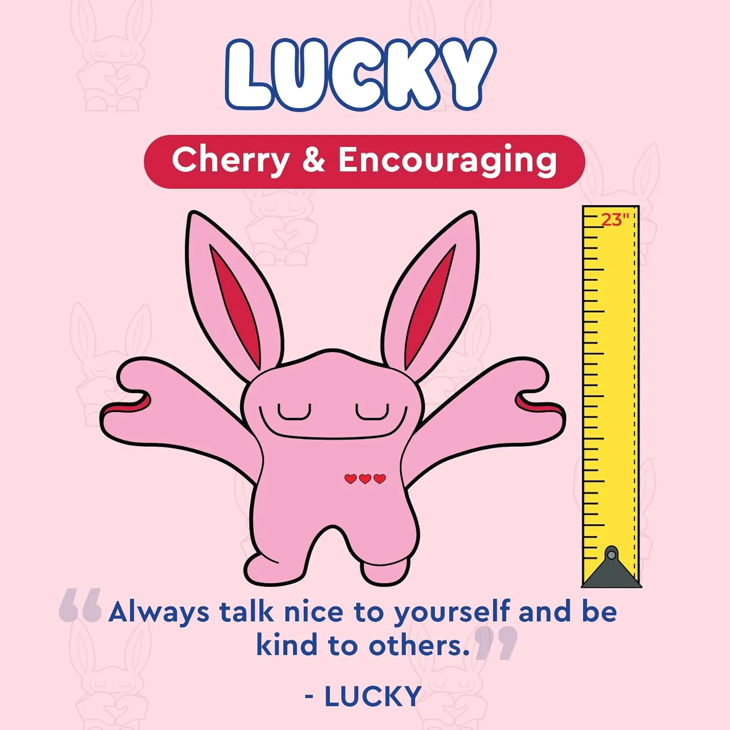 Weighted Plush Toy - Cute Cuddle Pal, Lucky