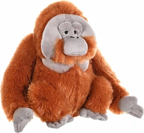 Wild Republic Orangutan Plush, Stuffed Animal, Plush Toy, Gifts for Kids, Cuddlekins 12 Inches