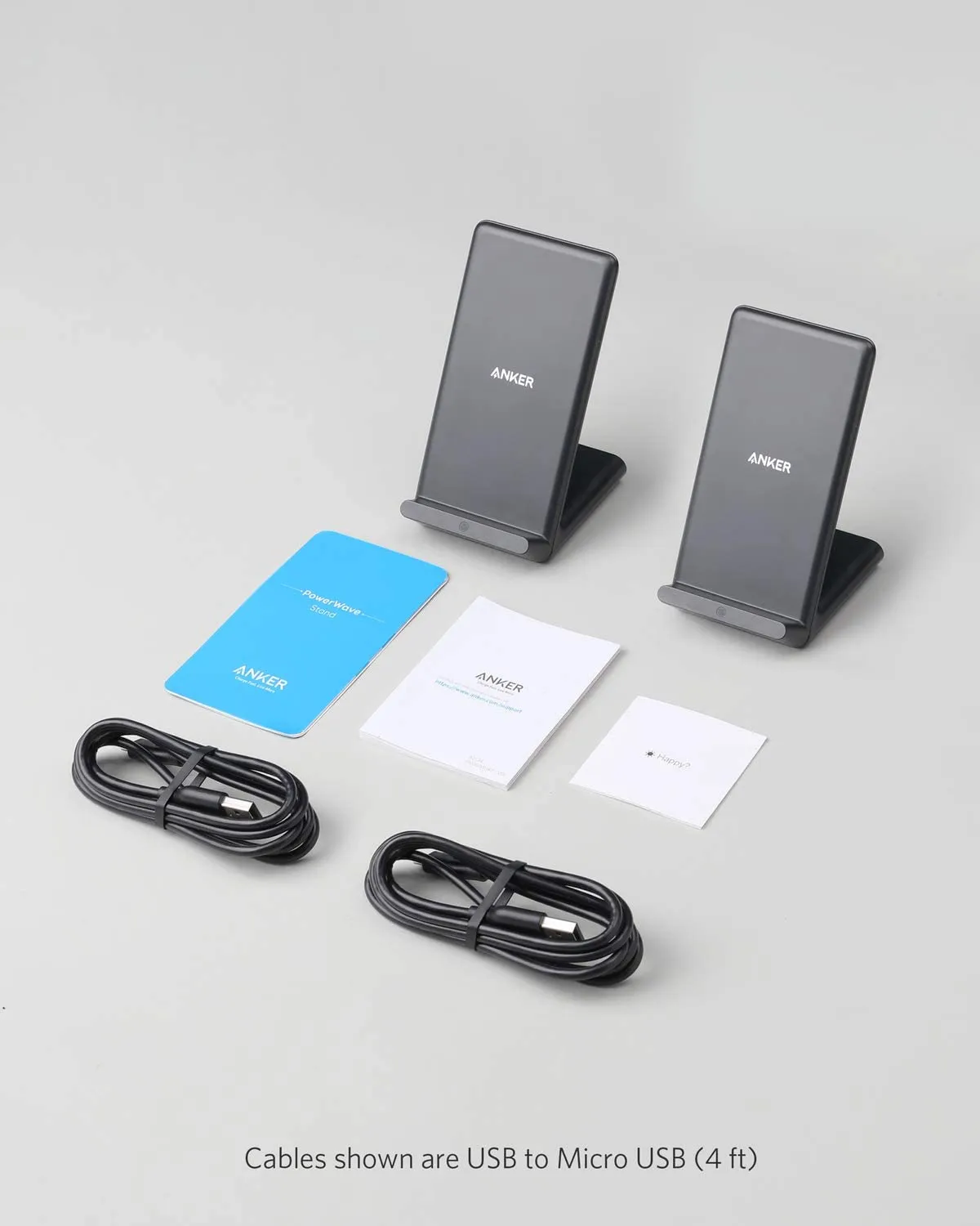 Wireless Fast Charging Stand with Indicator Light