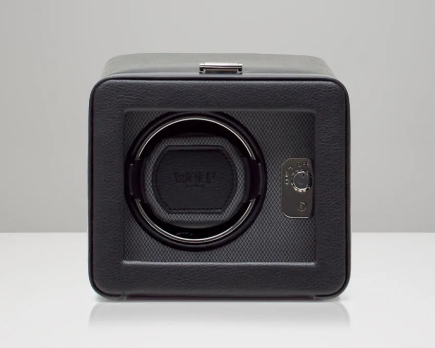 WOLF Windsor Single Watch Winder with Cover