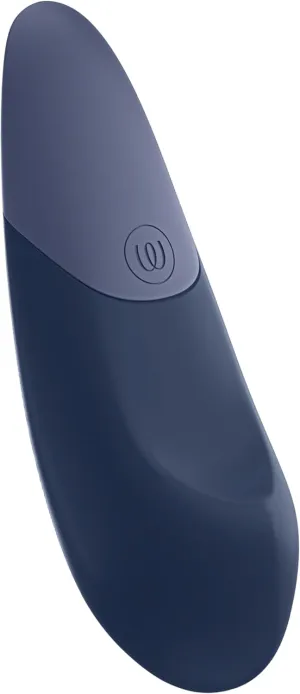 Womanizer Vibe Lay On Clitoris Vibrator for Women | Silent Clit Stimulation Adult Toys | Vibrating Sex Toy | Clitoral Stimulator for Woman with 10 Patterns & Speeds | Waterproof & Rechargeable | Blue