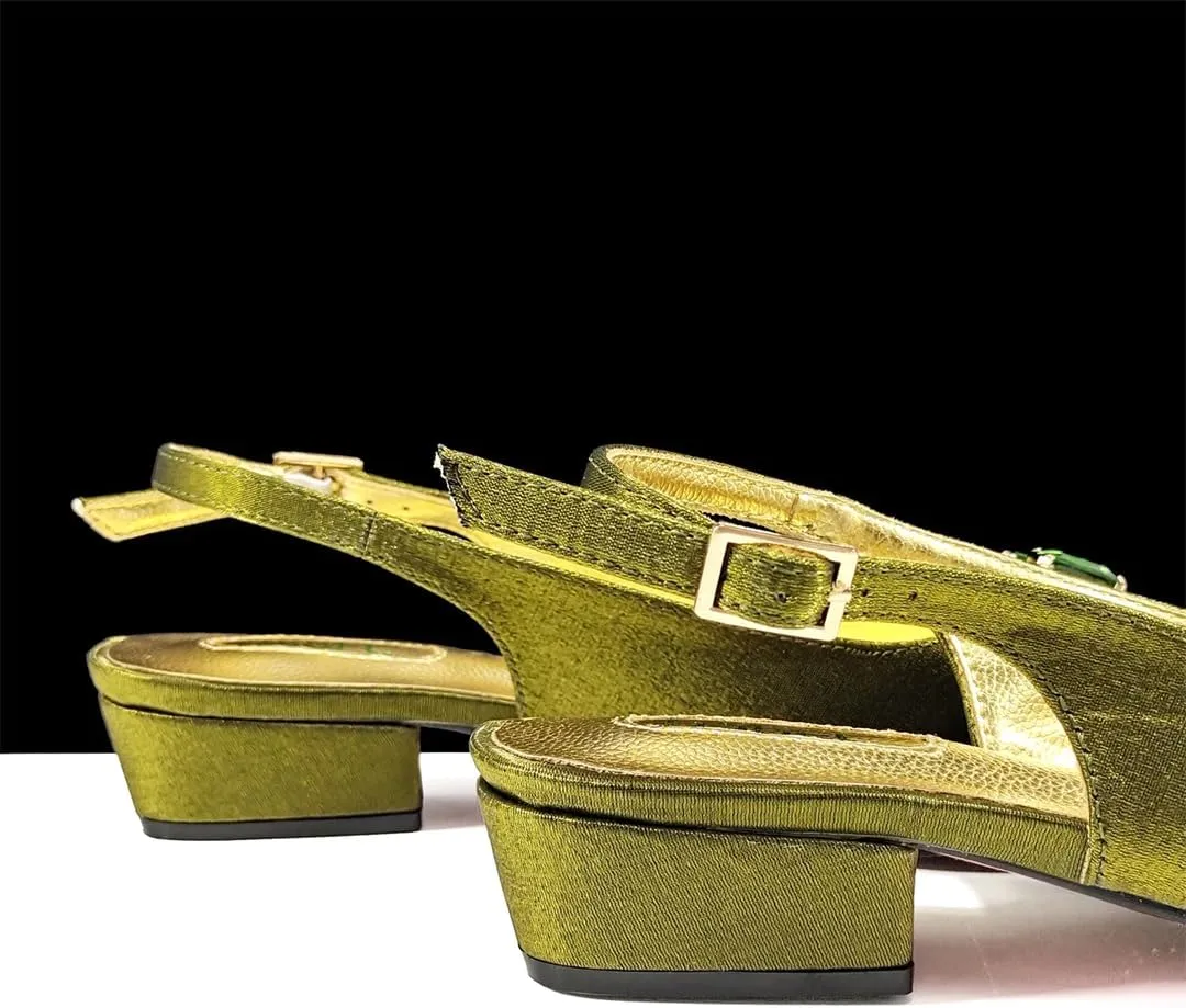 Women’S Color Block Design Heels and Rhinestone Party Bag Set for Evening Wear Pumps