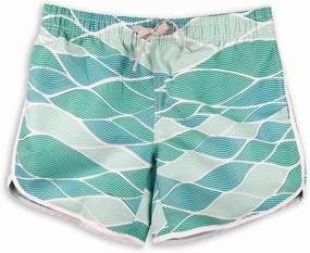 Womens Board Shorts Beach Quick Dry Fabric Swim Slim Trunks Ocean Travel Sports