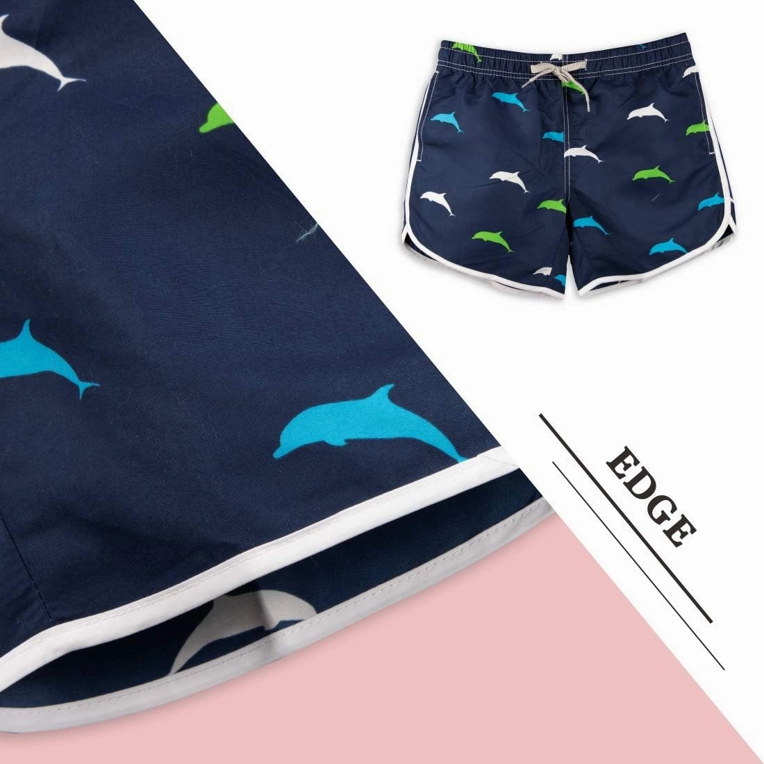 Womens Board Shorts Beach Quick Dry Fabric Swim Slim Trunks Ocean Travel Sports