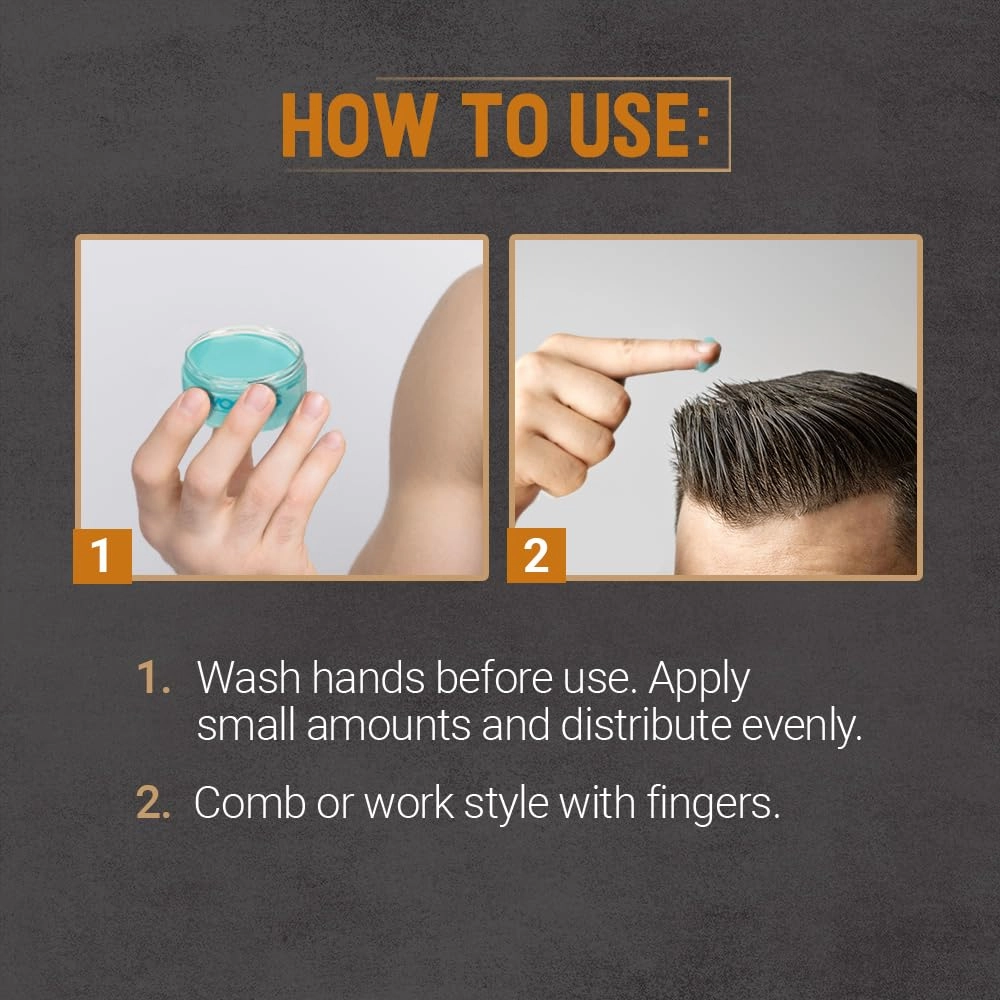 Woody's Clay for Men, Matte Finish with Firm and Flexible Hold, 3.4 oz. 2-Pack