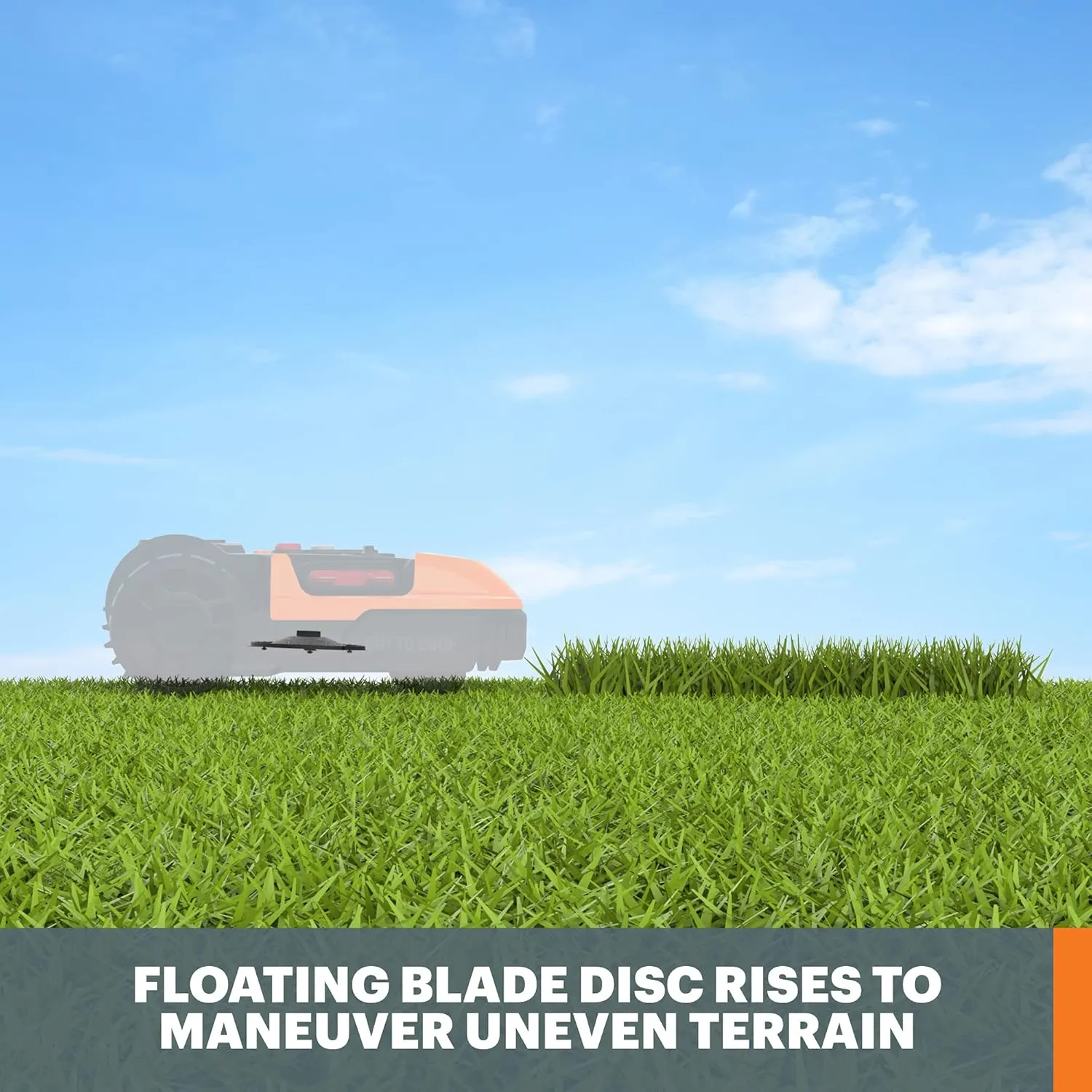 Worx Landroid L 20V 5.0Ah Robotic Lawn Mower 1/2 Acre / 21,780 Sq Ft. Power Share - WR155 (Battery & Charger Included)