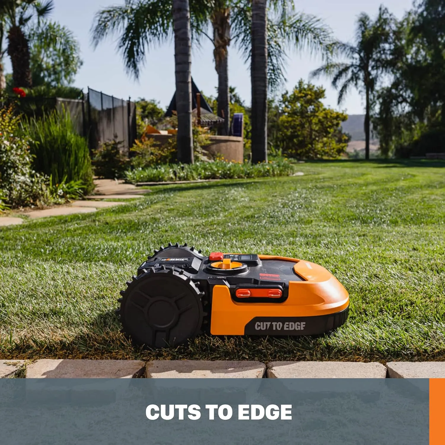 Worx Landroid L 20V 5.0Ah Robotic Lawn Mower 1/2 Acre / 21,780 Sq Ft. Power Share - WR155 (Battery & Charger Included)