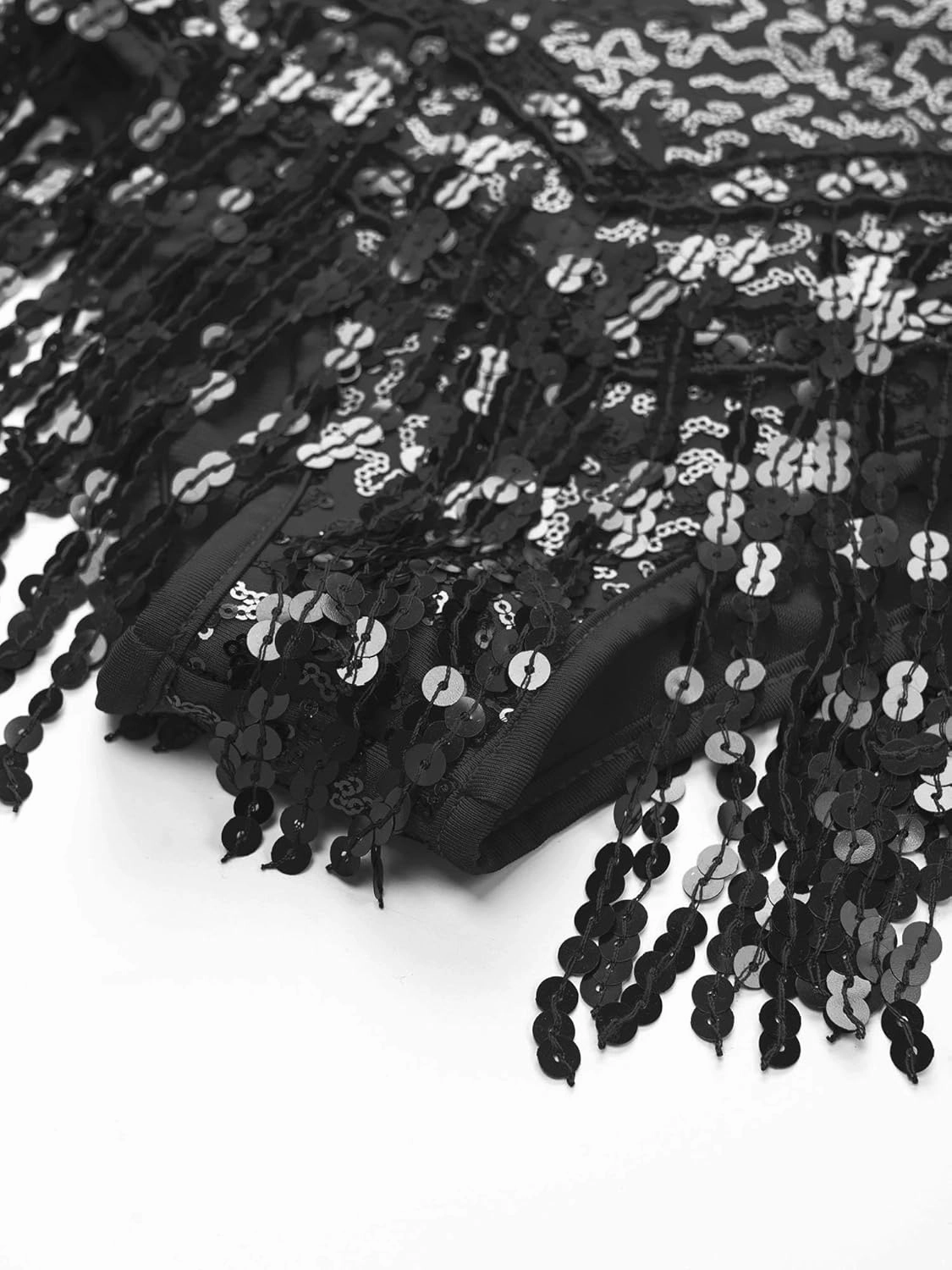 YiZYiF Kids Girls Sequins Ballroom Costumes Rumba Samba Salsa Jazz Dance Dresses Tassel Fringed Bodysuit Dancewear