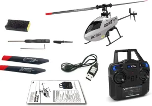 YuXiang C129 V2 4CH Flybarless Micro RC Helicopter w/ 6-Axis Gyro and Altitude Control - RTF (HELIDIRECT)