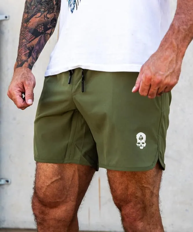 Zero Foxtrot Mens Athletic Zero Shorts, Gym, Workout, Running, or Casual - 7 Inch Inseam